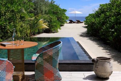 InterContinental Maldives Maamunagau Resort, an IHG Hotel - Villa, 1 Twin Bed, Beach View