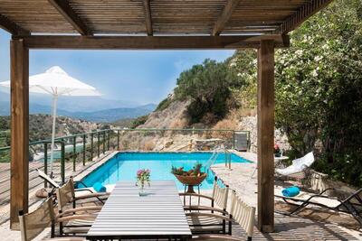 Istron Luxury Villas - Three-Bedroom Villa with Private Pool and Sea View (Bay Villa)