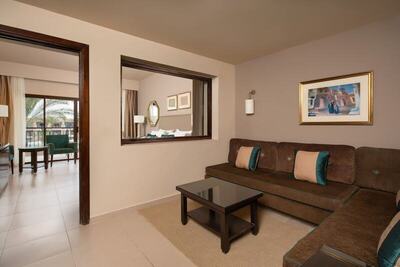 Jaz Oriental, Almaza Bay - Family Room, 1 Queen Bed, Partial Sea View