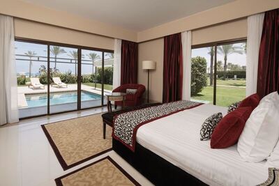 Jaz Oriental, Almaza Bay - Royal Suite, 1 Queen Bed, Sea View