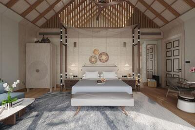 JW Marriott Kaafu Atoll Island Resort - Overwater Pool Villa With King And Sofa Bed - Ocean View