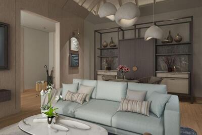 JW Marriott Kaafu Atoll Island Resort - One-Bedroom Villa With King And Sofa Bed