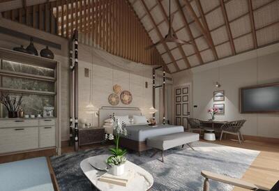 JW Marriott Kaafu Atoll Island Resort - Overwater Pool Villa With King And Sofa Bed - Ocean View