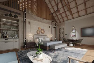JW Marriott Kaafu Atoll Island Resort - Villa With King And Sofa Bed - Beach View