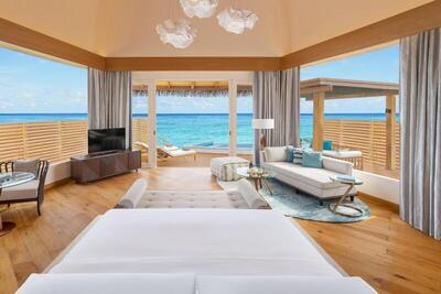 JW Marriott Maldives Resort & Spa - Overwater Pool Villa with Sunset View, 1 Bedroom Villa, 1 King