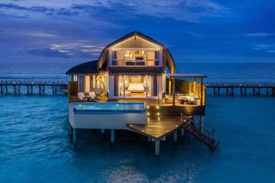 JW Marriott Maldives Resort & Spa - Duplex Overwater Pool Villa, 1 Bedroom Villa, 1 King