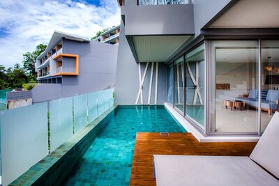 Kalima Resort & Spa, Phuket - Duplex Pool Villa With Ocean View - Pool View