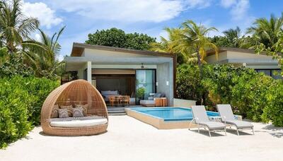 Kuda Villingili Resort Maldives - Sunrise Beach Villa with Private Pool