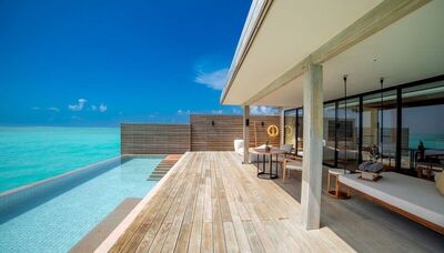 Kuda Villingili Resort Maldives - Sunrise Water Villa with Private Pool