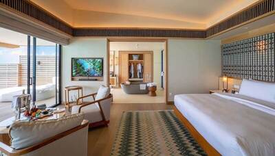Kuda Villingili Resort Maldives - Sunset Water Villa with Private Pool