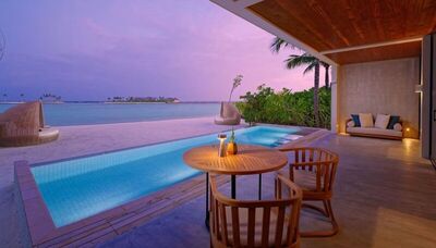 Kuda Villingili Resort Maldives - Four Bedroom Beach Villa with Private Pool