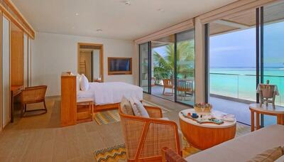 Kuda Villingili Resort Maldives - Four Bedroom Beach Villa with Private Pool