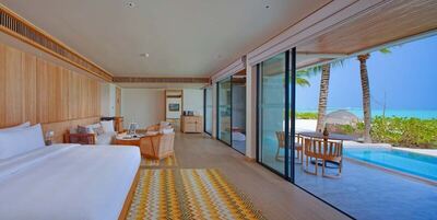 Kuda Villingili Resort Maldives - Three Bedroom Beach Residence with Private Pool