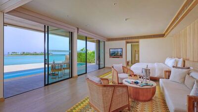 Kuda Villingili Resort Maldives - Four Bedroom Beach Residence with Private Pool