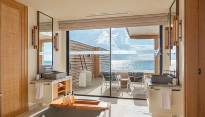 Kuda Villingili Resort Maldives - Sunrise Water Villa with Private Pool