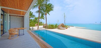 Kuda Villingili Resort Maldives - Four Bedroom Beach Villa with Private Pool