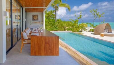 Kuda Villingili Resort Maldives - Three Bedroom Beach Retreat with Private Pool