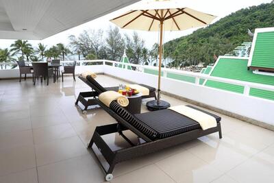 Le Meridien Phuket Beach Resort - Deluxe Ocean Terrace, Guest room, 1 King, Balcony