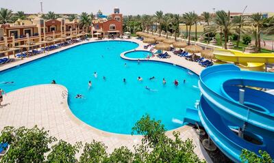 Mirage Bay Resort & Aqua Park Lilly Land, Хургада, Египет