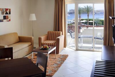 Naama Bay Promenade Beach Resort - Executive Suite, 1 King Bed, Ocean View
