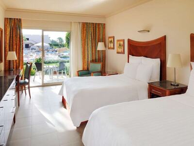 Naama Bay Promenade Beach Resort - Deluxe Room, 2 Queen Beds, Pool View, Beachside