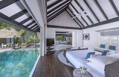 Naladhu Private Island Maldives - Beach House With Pool