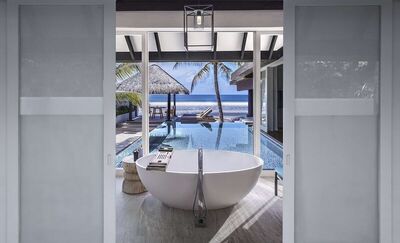 Naladhu Private Island Maldives - Ocean House With Pool And Private Beach Cabana