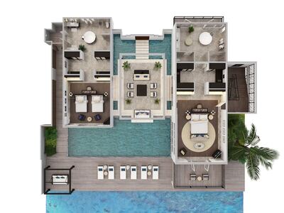 Naladhu Private Island Maldives - Two Bedroom Beach Pool Residence