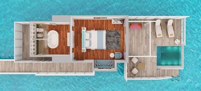 NH Maldives Kuda Rah Resort - Over Water Villa With Private Pool