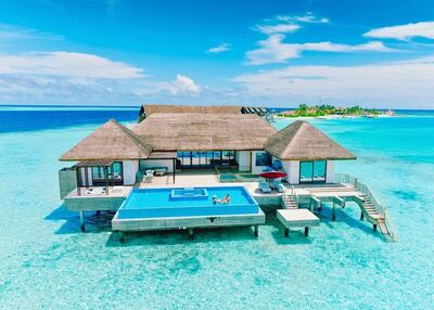 NOOE Maldives Kunaavashi - Grand Atlantis - Two Bedroom Overwater Villa with Private Pool