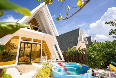Oaga Art Resort Maldives - Greatest All Inclusive - Haruge Beach Villa with Private Pool