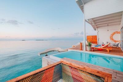 Oaga Art Resort Maldives - Greatest All Inclusive - Odi Water Villa with private Pool