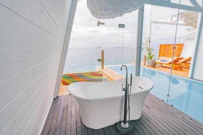 Oaga Art Resort Maldives - Greatest All Inclusive - Odi Water Villa with private Pool