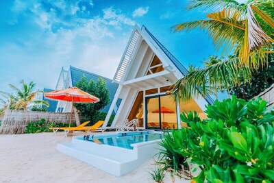 Oaga Art Resort Maldives - Greatest All Inclusive - Bodu Haruge Beach Villa with Private Pool