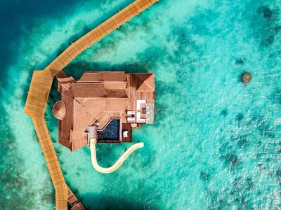 OZEN RESERVE BOLIFUSHI - Luxury All Inclusive - Private Ocean Reserve with Slide - 2 Bedroom