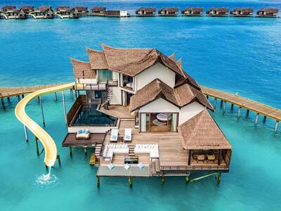 OZEN RESERVE BOLIFUSHI - Luxury All Inclusive - Private Ocean Reserve with Slide - 2 Bedroom