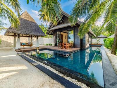 OZEN RESERVE BOLIFUSHI - Luxury All Inclusive - Beach Villa Sunset with Private Pool