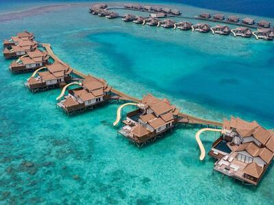 OZEN RESERVE BOLIFUSHI - Luxury All Inclusive - Private Ocean Reserve with Slide - 2 Bedroom