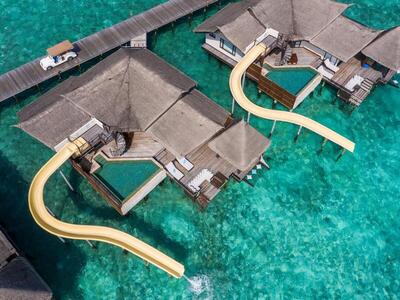 OZEN RESERVE BOLIFUSHI - Luxury All Inclusive - Ocean Pool Suite with Slide 
