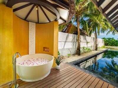 OZEN RESERVE BOLIFUSHI - Luxury All Inclusive - Sunrise Beach Pool Pavilion - 2 Bedroom