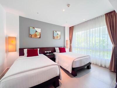 Paradox Resort Phuket - SHA Plus - Family Two-Bedroom Beachfront Residence.