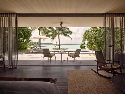 Patina Maldives, Fari Islands - One Bedroom Sunset Beach Pool Villa  - Sunset View