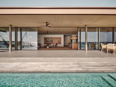 Patina Maldives, Fari Islands - Two Bedroom Sunset Water Pool Villa   - Sunset View