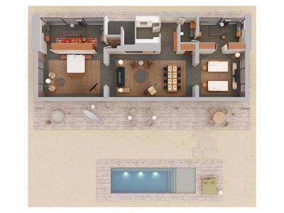 Patina Maldives, Fari Islands - Two Bedroom Beach Pool Villa