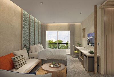 Peach Hill Resort - Deluxe Room, City View