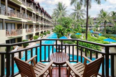 Phuket Marriott Resort & Spa, Merlin Beach - Guest Room, 1 King, Pool View