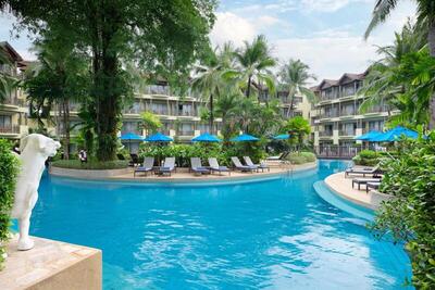 Phuket Marriott Resort & Spa, Merlin Beach - Guest Room, 1 King, Pool Access