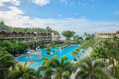 Phuket Marriott Resort & Spa, Merlin Beach - Larger Guest Room, 1 King, Pool View
