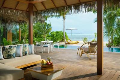Pullman Maldives All-Inclusive Resort - Beach Pool Villa with Private Terrace