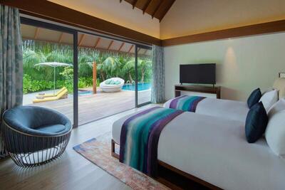 Pullman Maldives All-Inclusive Resort - Two-Bedroom Beach Pool Villa